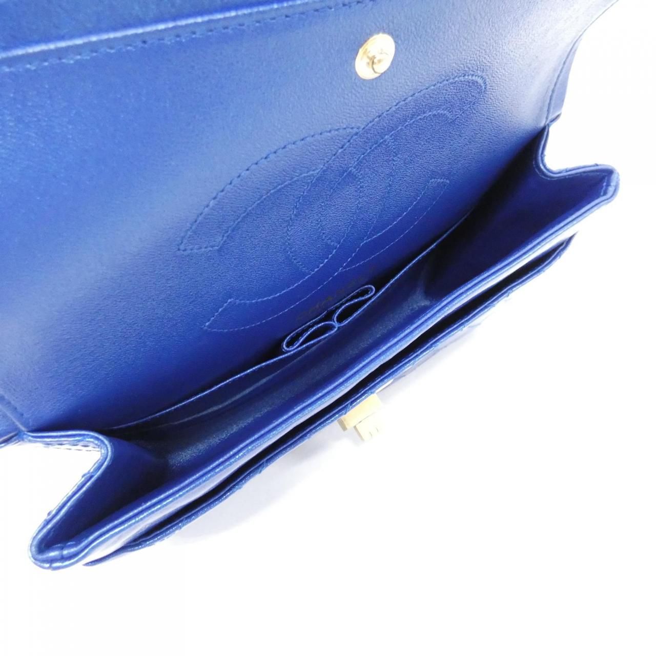 Chanel Shoulder Bag Blue — view 7
