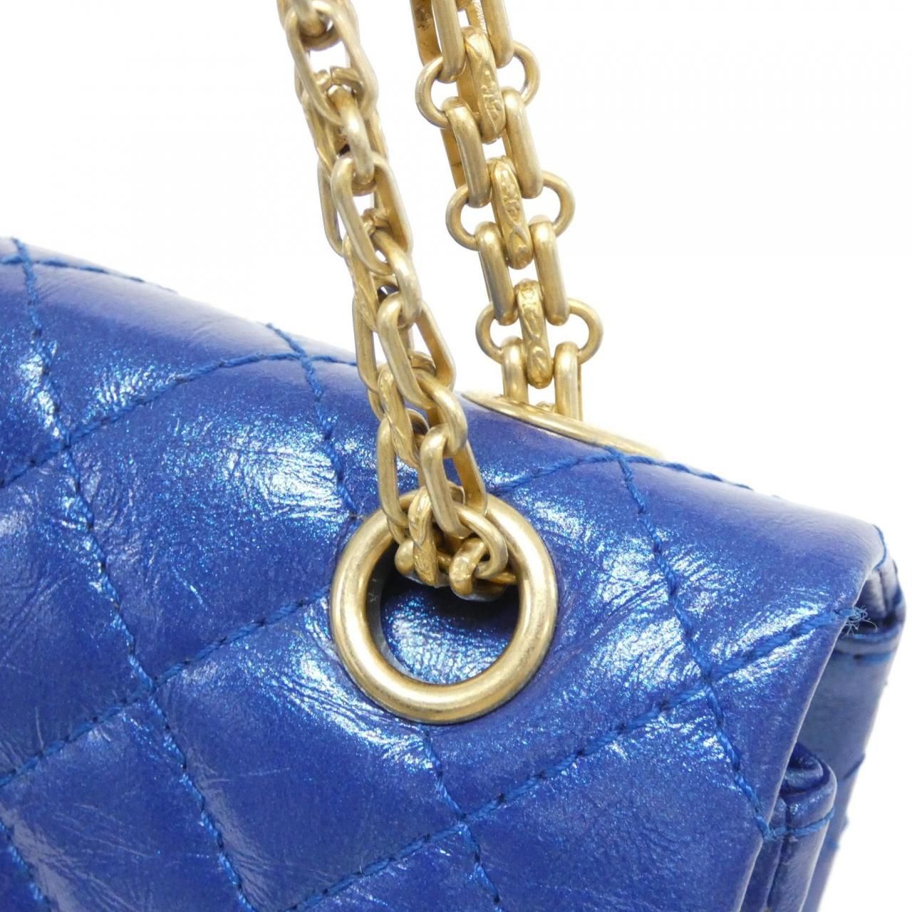 Chanel Shoulder Bag Blue — view 5