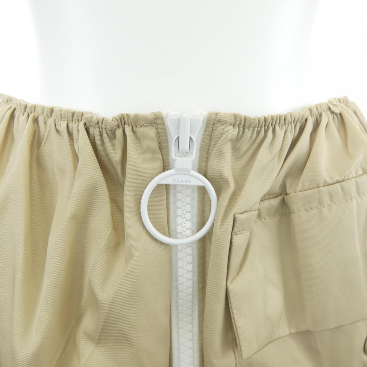 Prada Triangle Logo Skirt — view 5