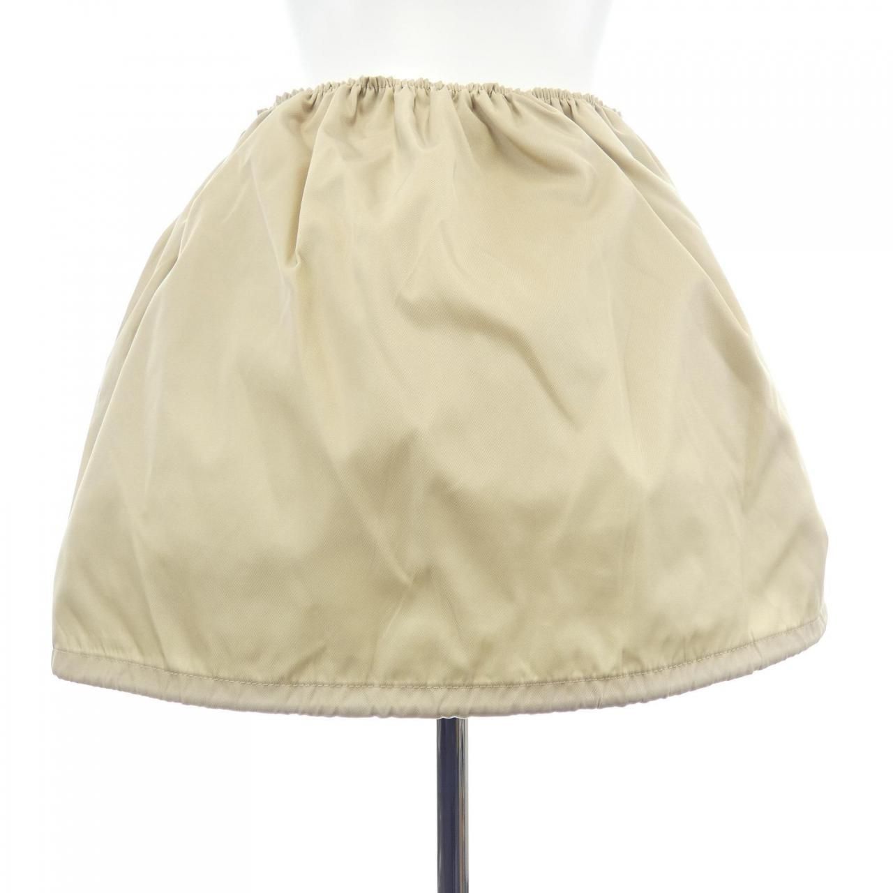 Prada Triangle Logo Skirt — view 2