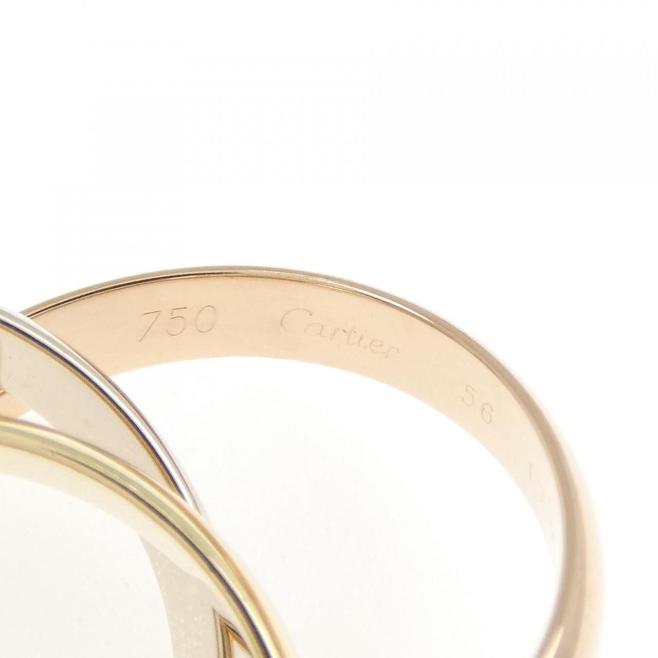 Cartier Trinity Ring Gold — view 4