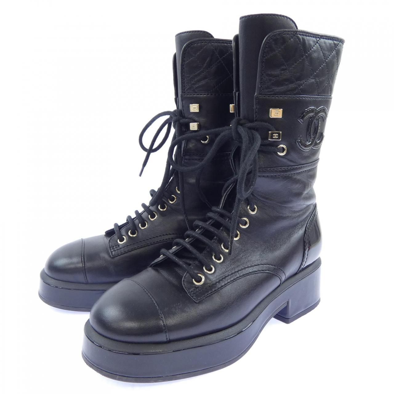 Chanel Lace UP Boots — view 3