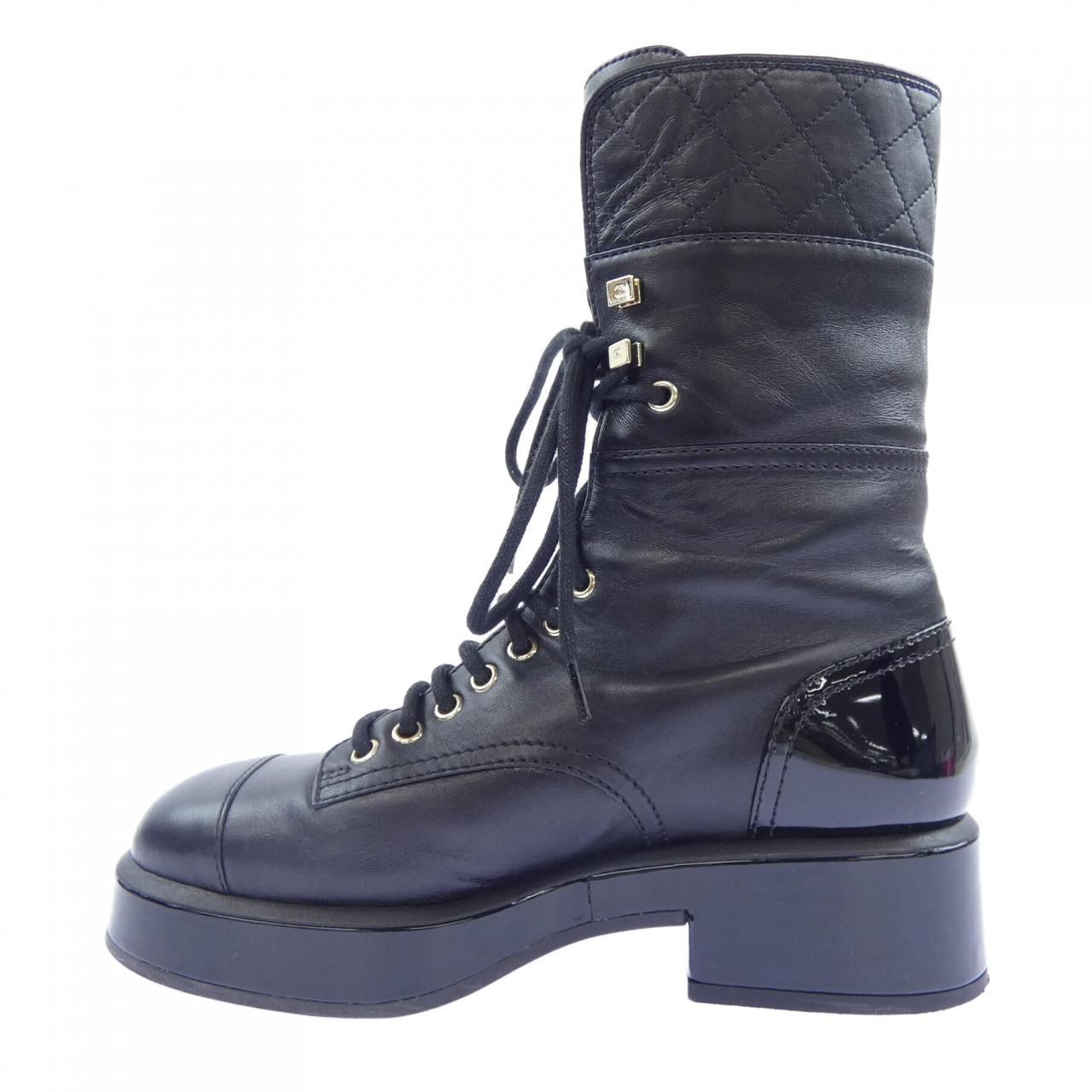 Chanel Lace UP Boots — view 2