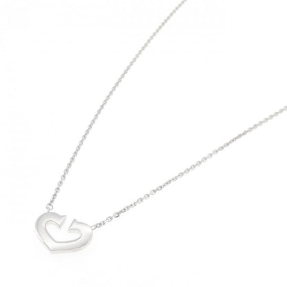 Cartier C Necklace White Gold — view 2