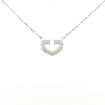 Cartier C Necklace White Gold