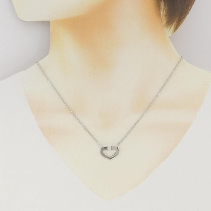 Cartier C Necklace White Gold — view 5