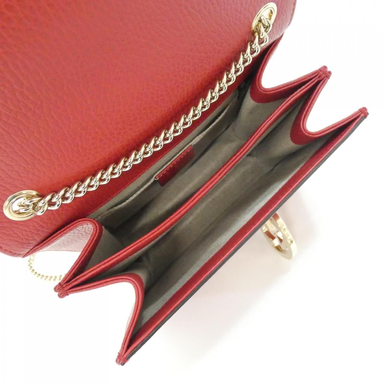 Gucci Shoulder Bag Red — view 7
