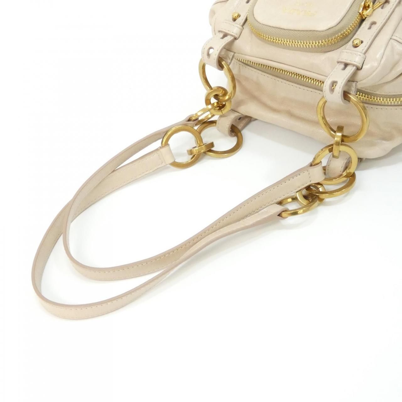 Prada Shoulder Bag Gold — view 7