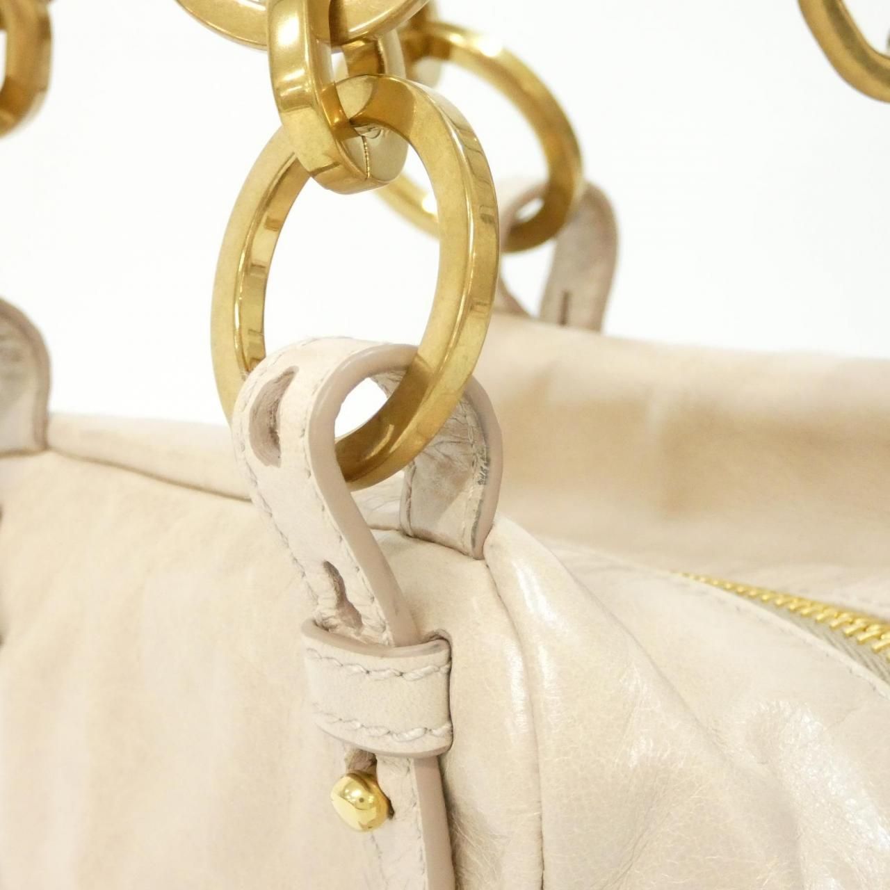 Prada Shoulder Bag Gold — view 5