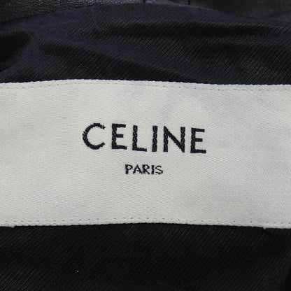 Celine Leather Jacket Black — view 4