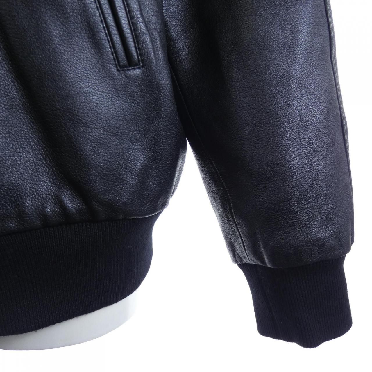 Celine Leather Jacket Black — view 6