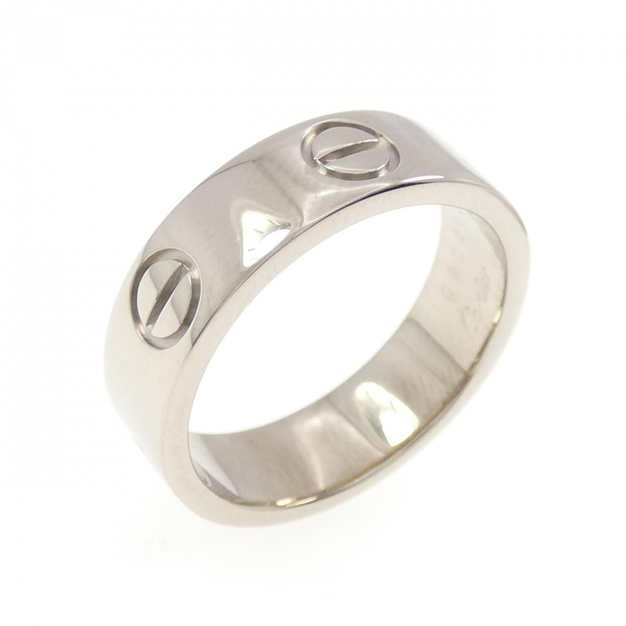 Cartier Love Ring White Gold