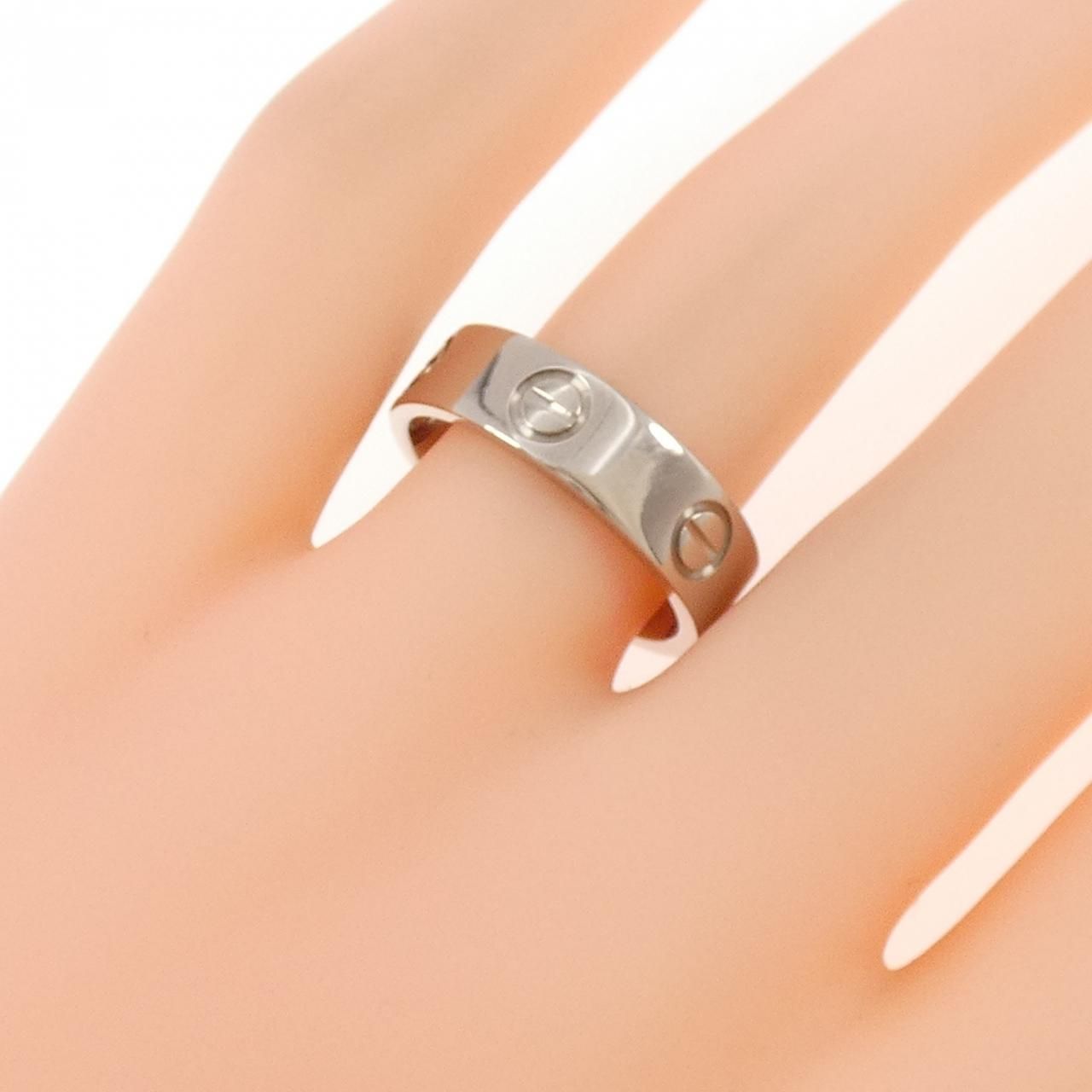 Cartier Love Ring White Gold — view 4
