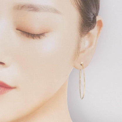 Tiffany & Co Diamond Hoop Earrings — view 4