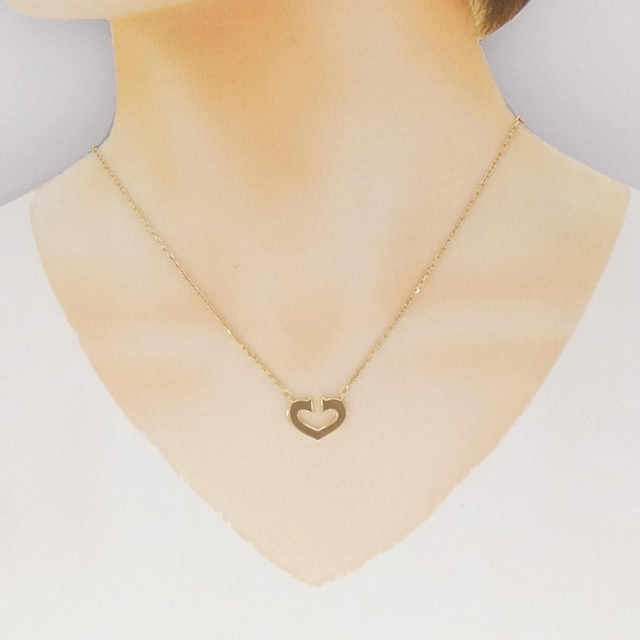 Cartier C Necklace Gold — view 5