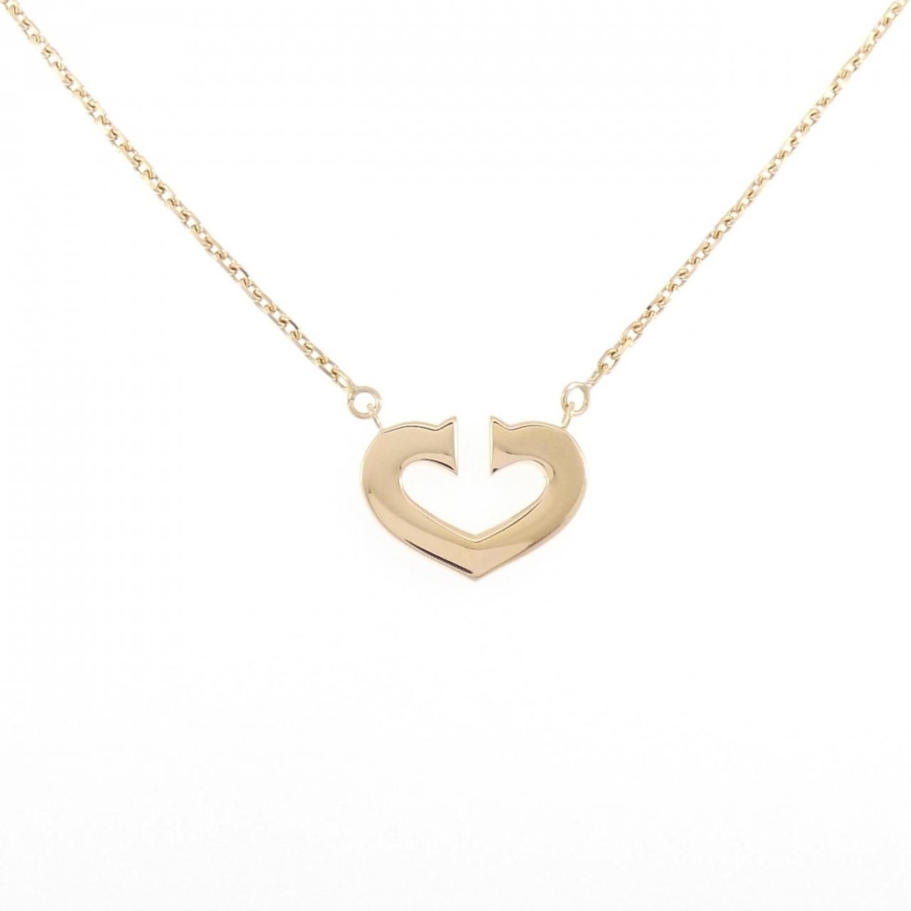 Cartier C Necklace Gold