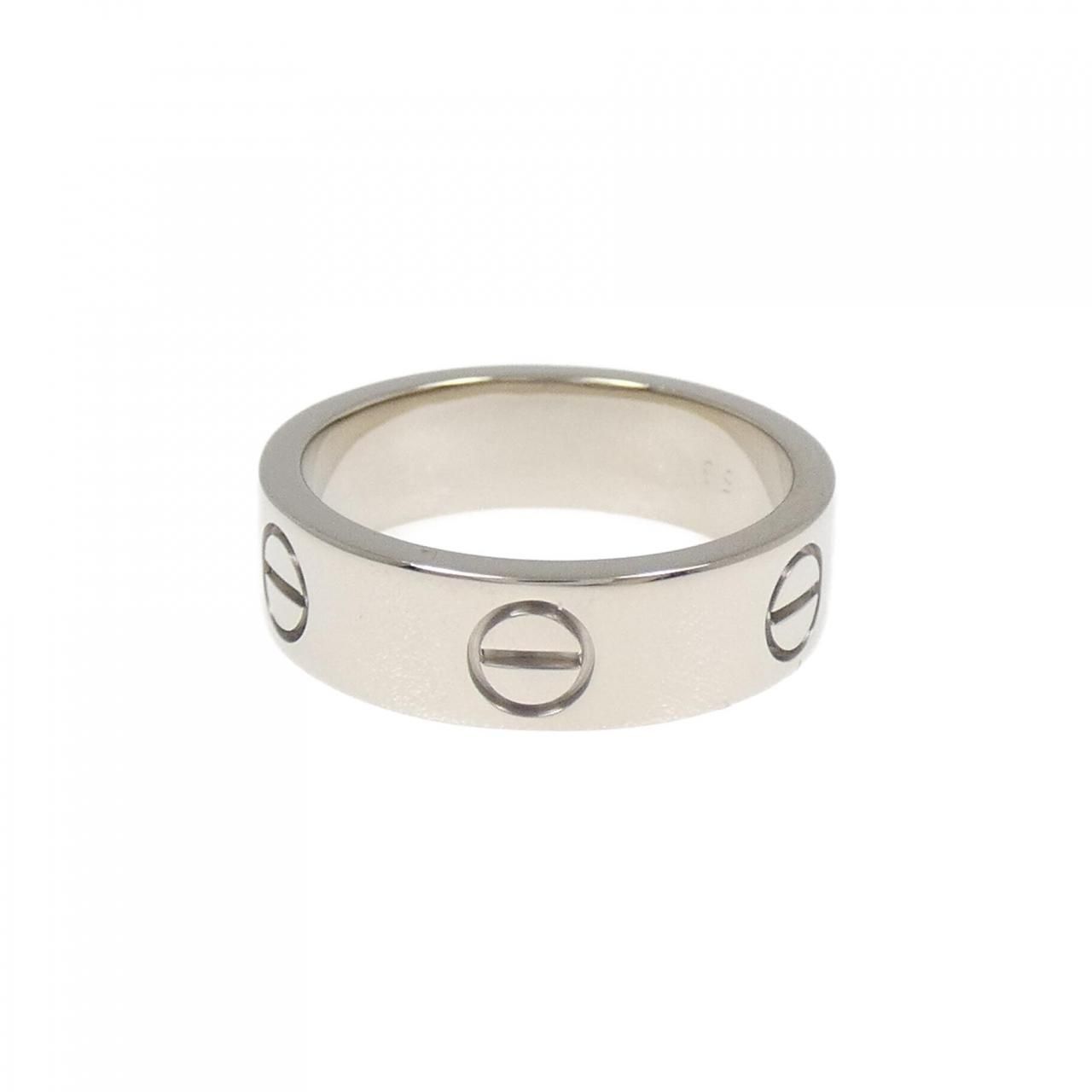 Cartier Love Ring White Gold — view 2