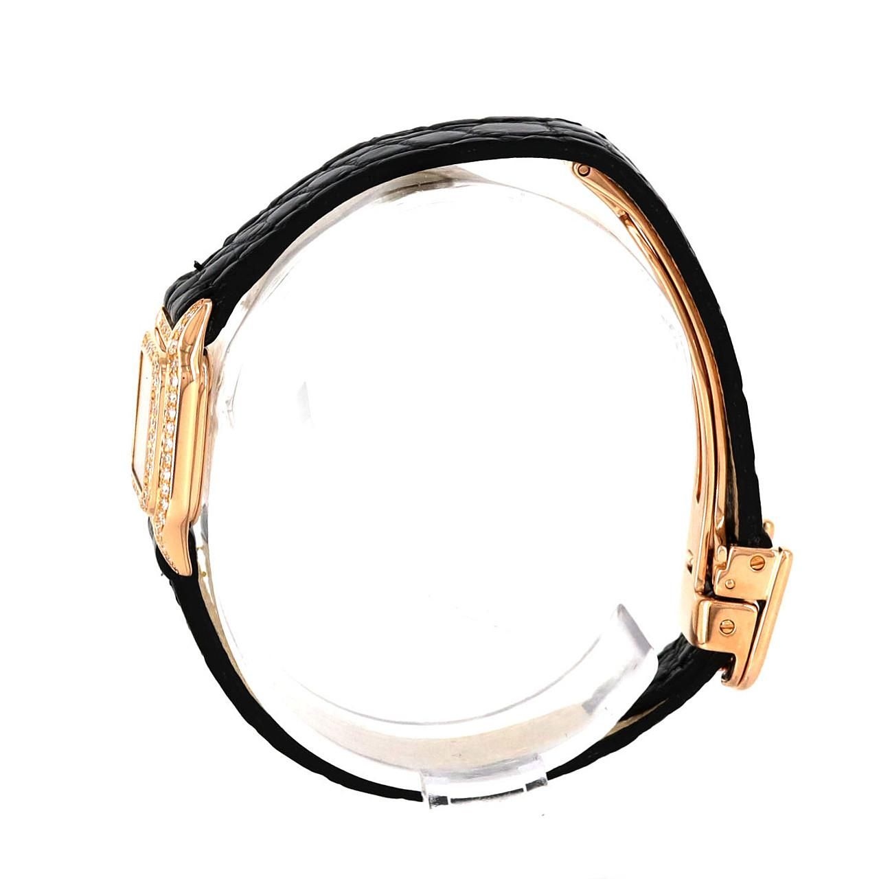 Cartier Mini Panthère PG RG Quartz Watch — view 3