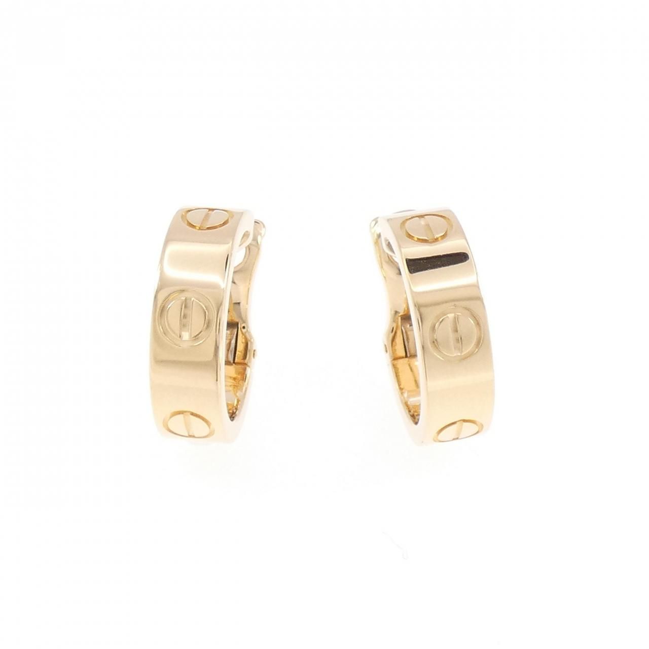 Cartier Love Earrings Gold