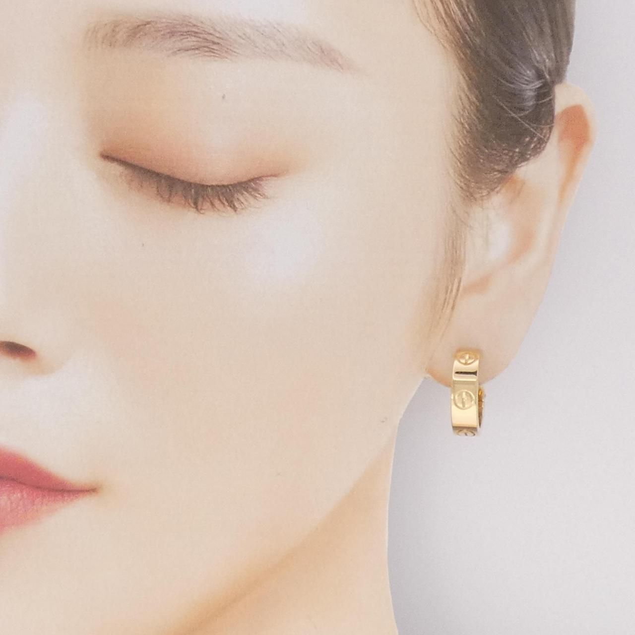 Cartier Love Earrings Gold — view 4