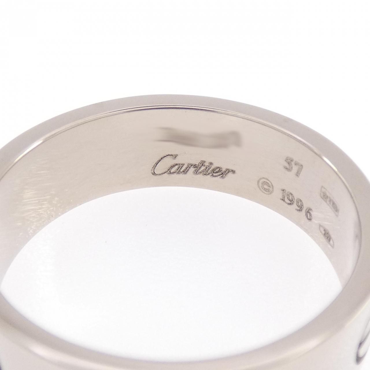 Cartier Love Ring White Gold — view 3