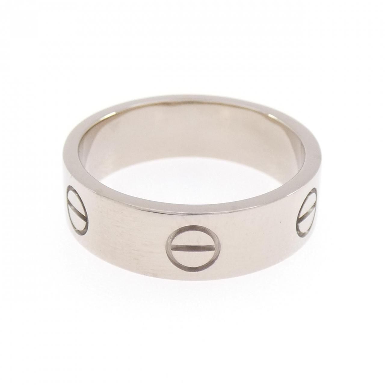 Cartier Love Ring White Gold — view 2