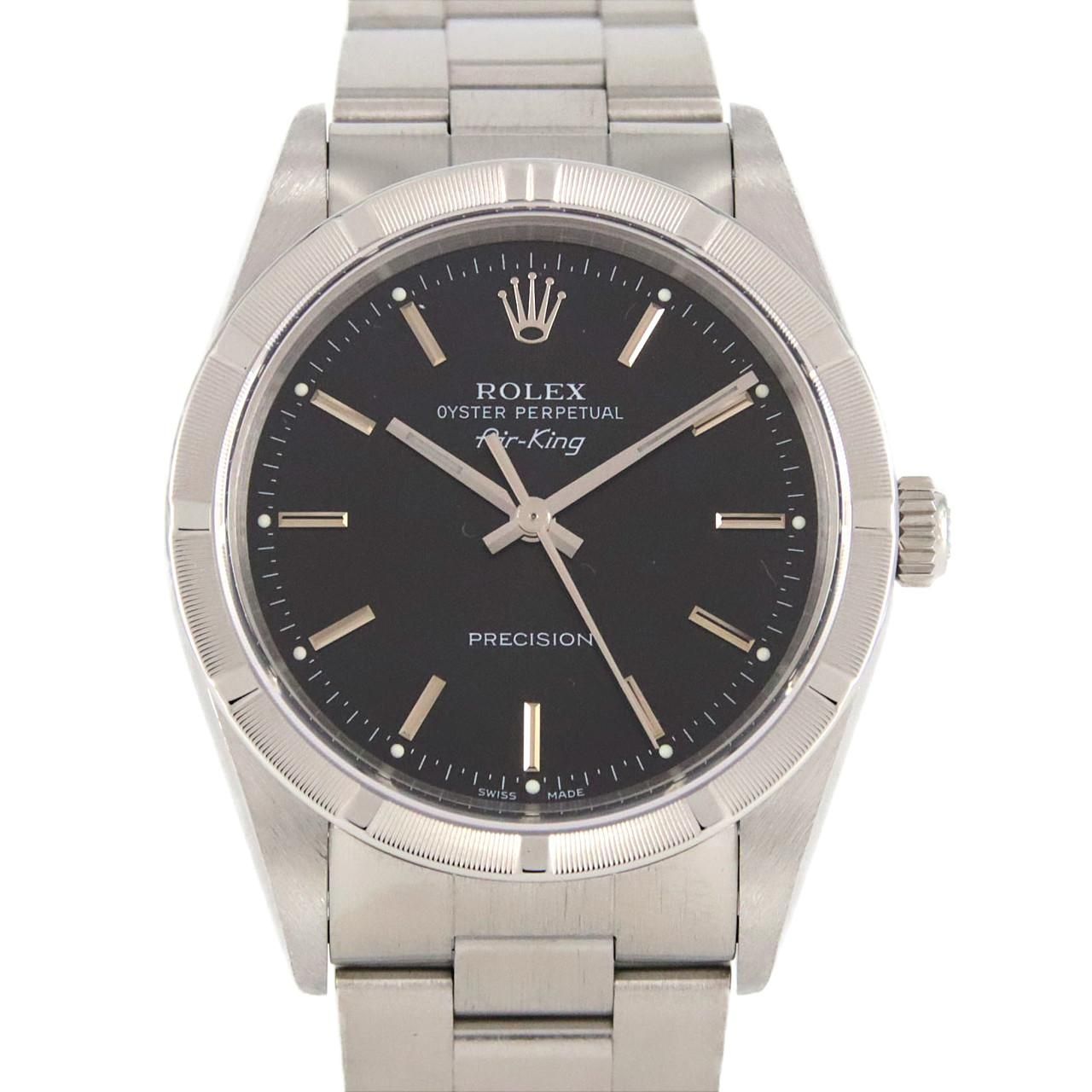 Rolex Air King SS Automatic Winding Number Watch