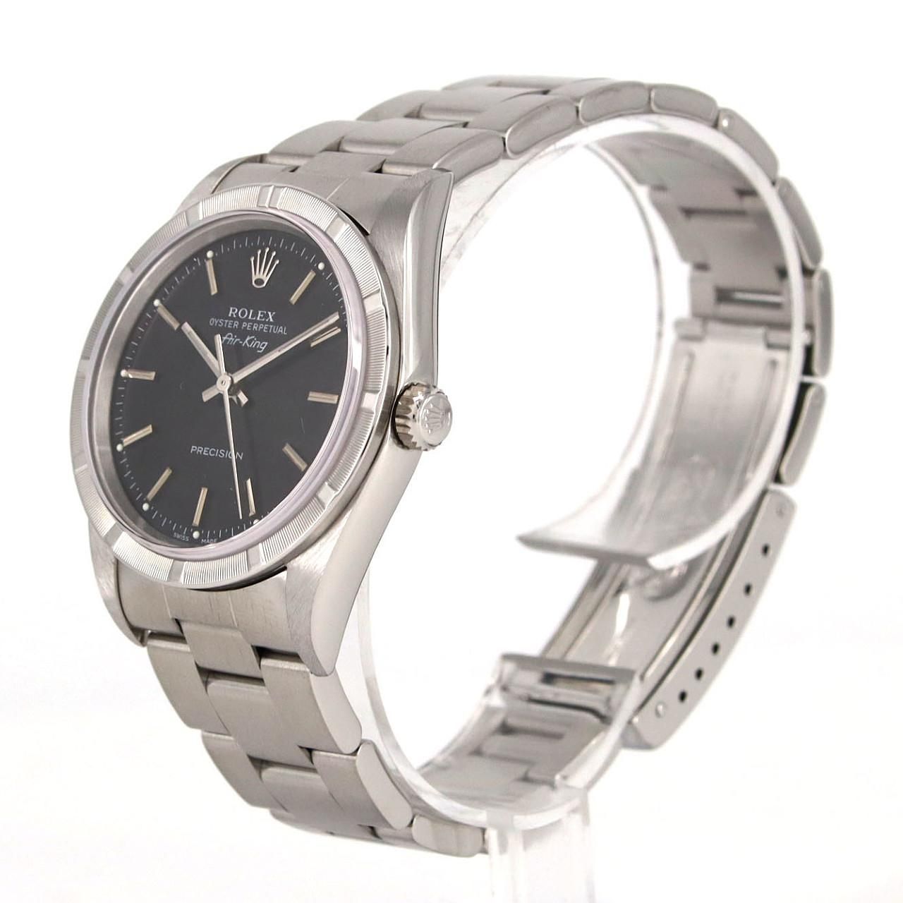 Rolex Air King SS Automatic Winding Number Watch — view 2