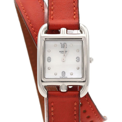 Hermes Cape Cod Double Tour SS Quartz Watch