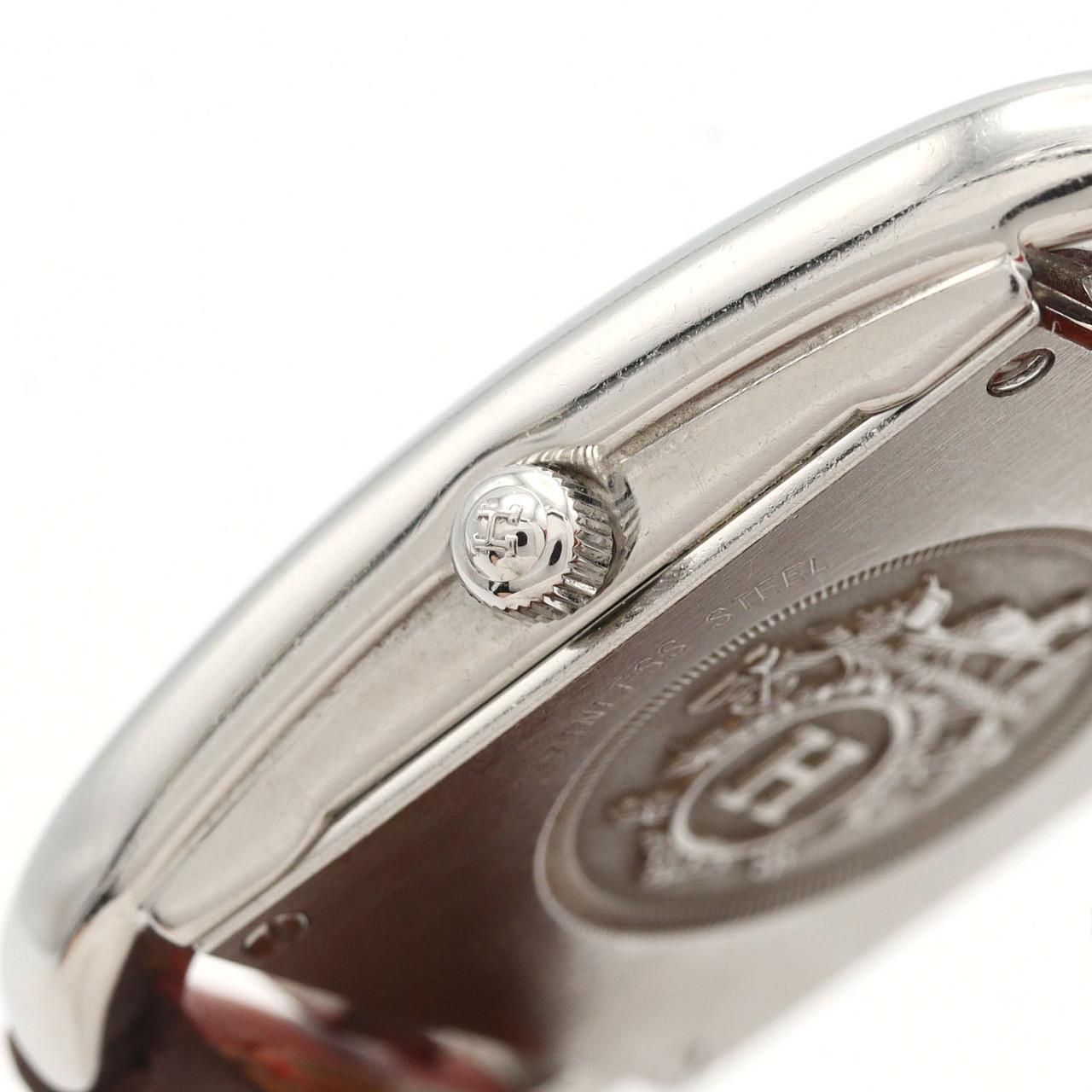 Hermes Cape Cod Double Tour SS Quartz Watch — view 3