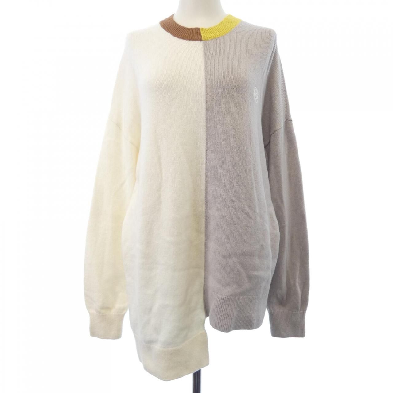 Loewe Knit Sweater White