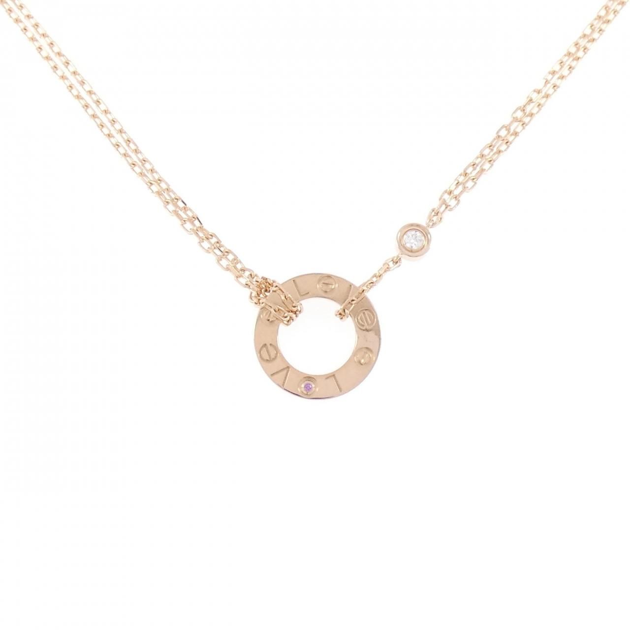 Cartier Love Necklace Gold