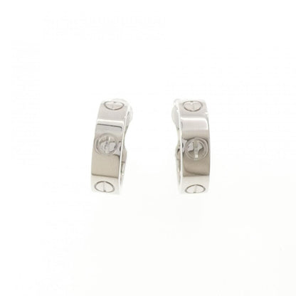 Cartier Love Earrings White Gold