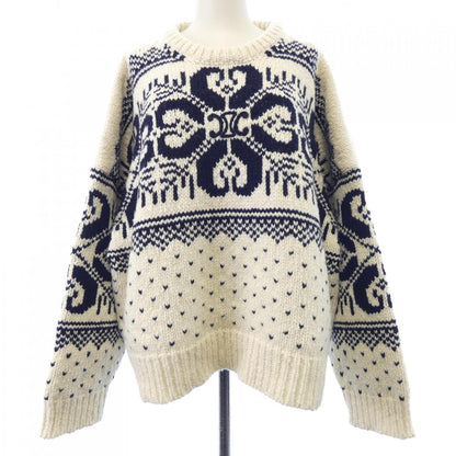 Celine Knit Sweater White