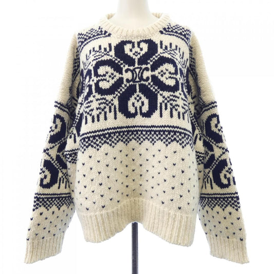 Celine Knit Sweater White