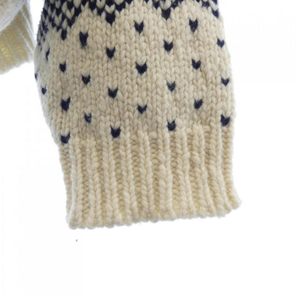 Celine Knit Sweater White — view 6