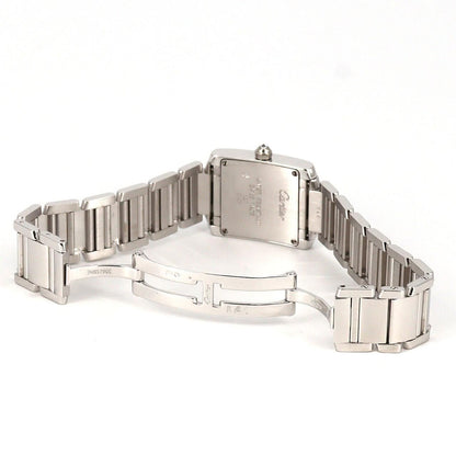 Cartier Tank Francaise SM WG D WG Quartz Watch — view 6