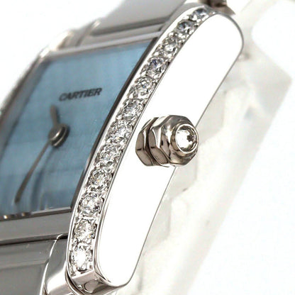 Cartier Tank Francaise SM WG D WG Quartz Watch — view 3