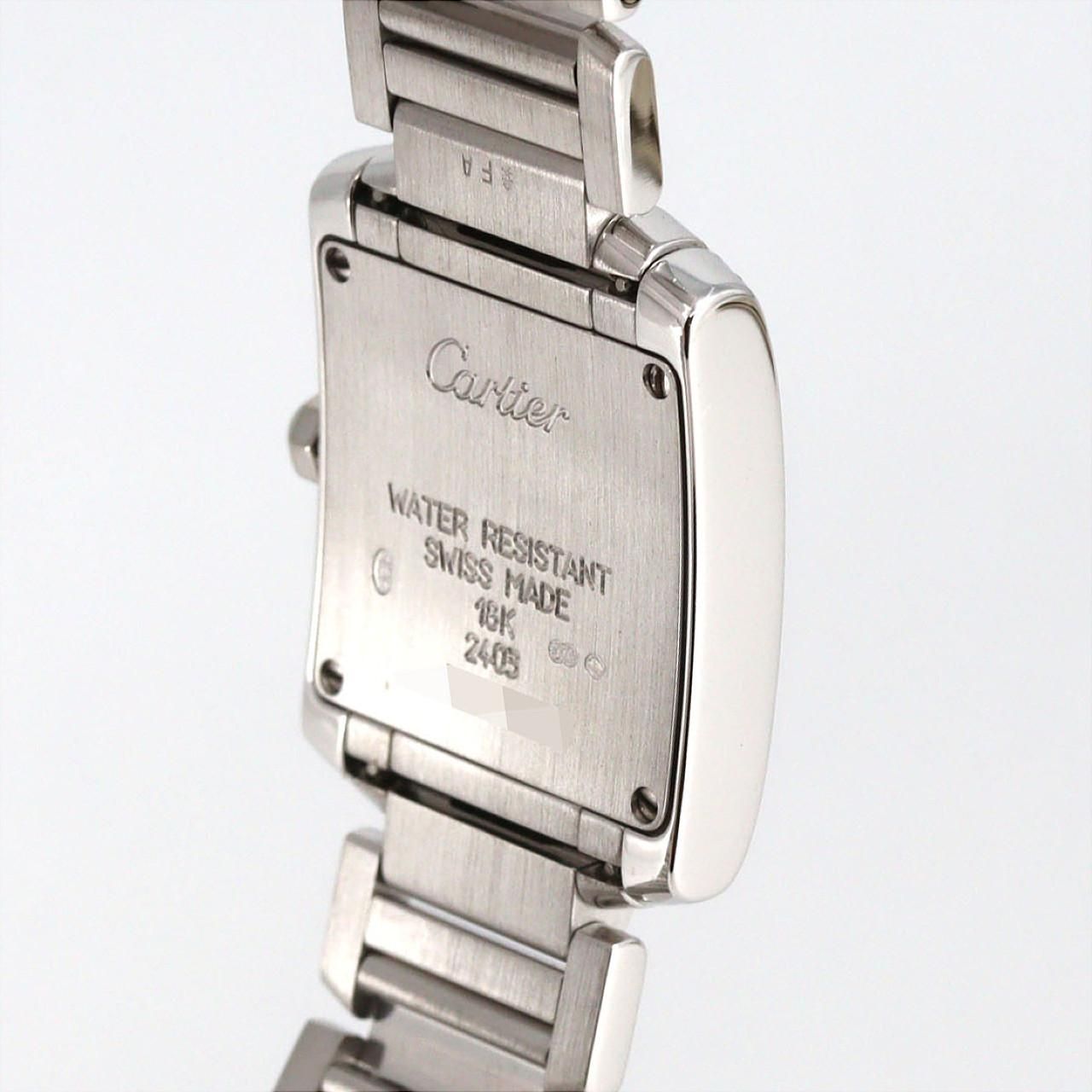 Cartier Tank Francaise SM WG D WG Quartz Watch — view 5