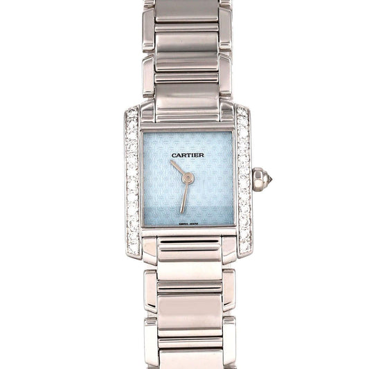 Cartier Tank Francaise SM WG D WG Quartz Watch