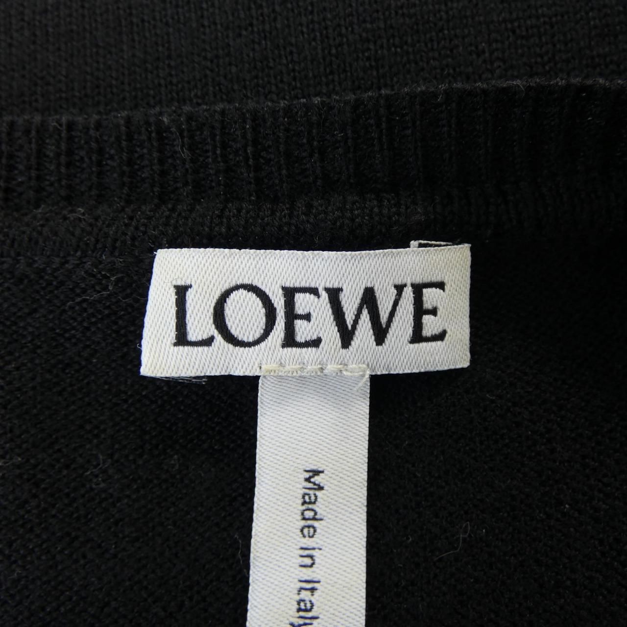 Loewe Knit Sweater Black — view 4
