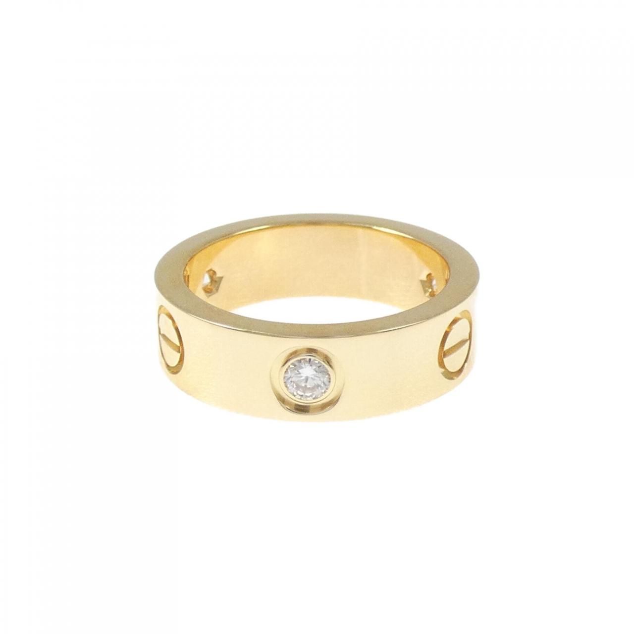 Cartier Love Half Diamond Ring — view 2