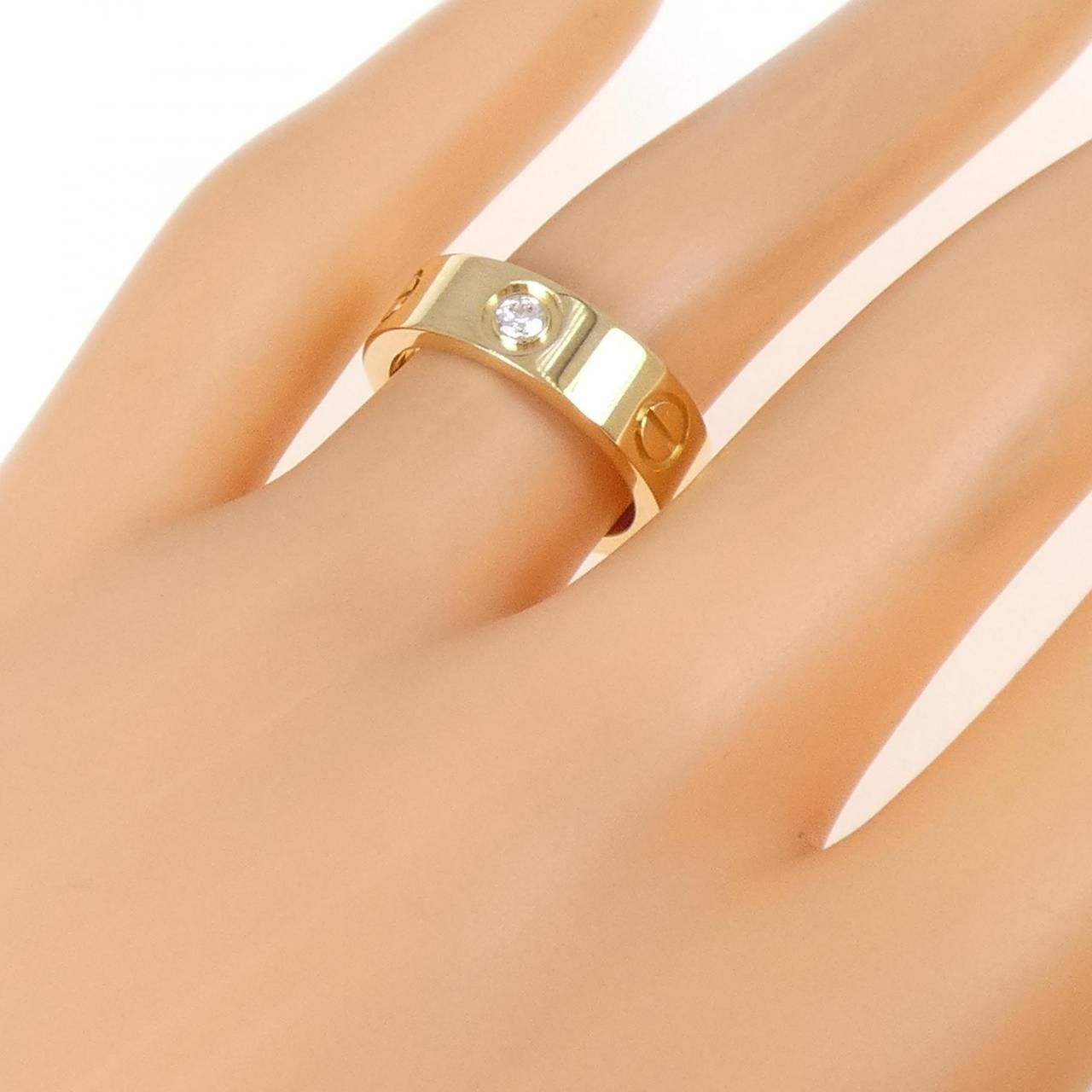 Cartier Love Half Diamond Ring — view 4
