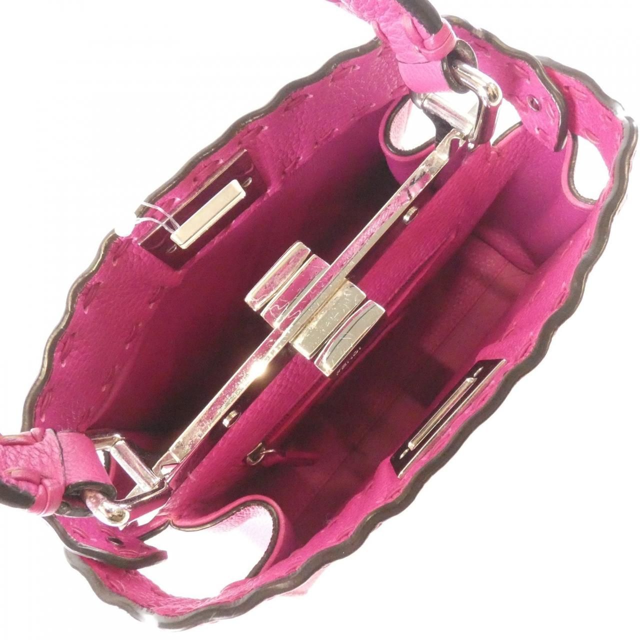 Fendi Selleria Peekaboo Mini Bag — view 8