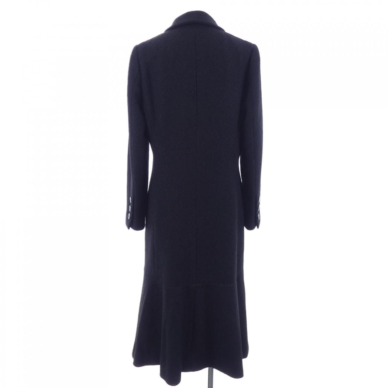Chanel Vintage Coat Black — view 2
