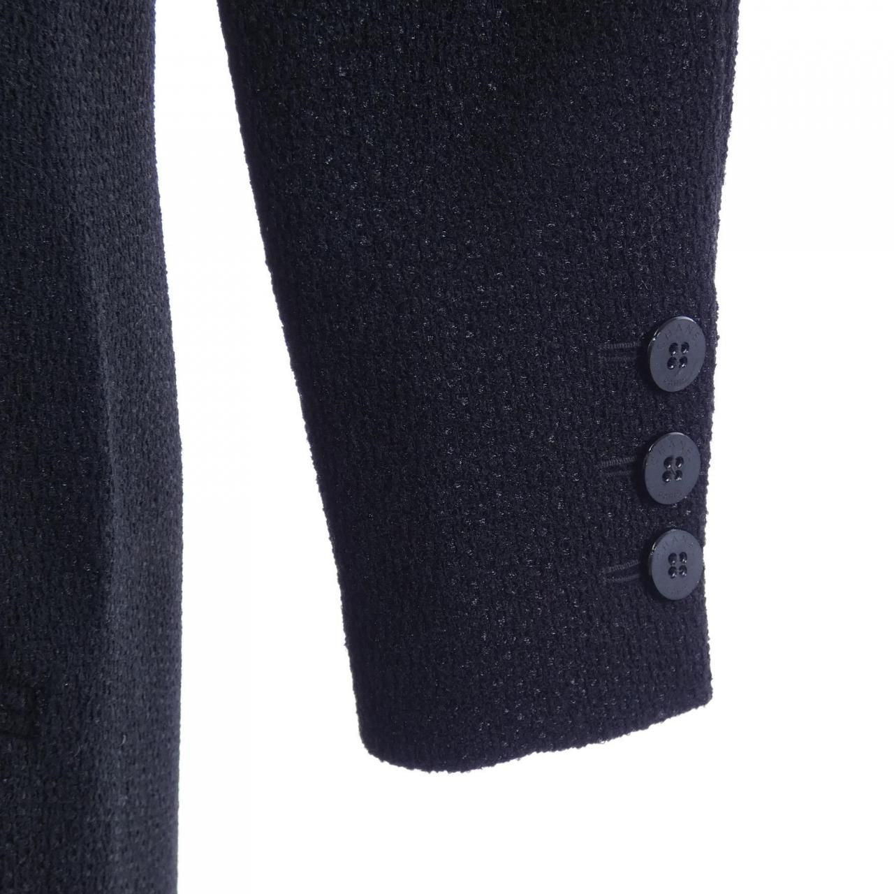Chanel Vintage Coat Black — view 6