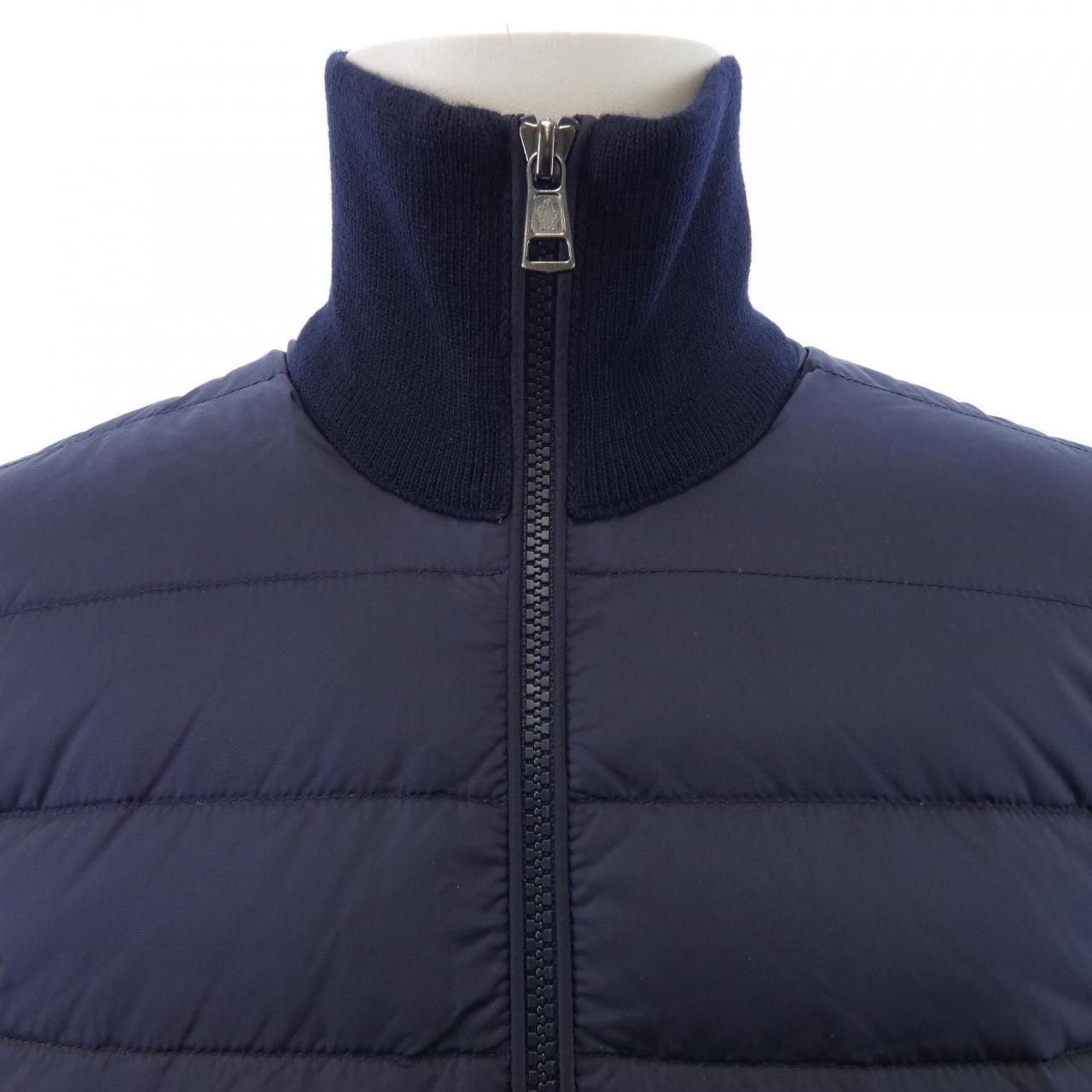 Moncler Down Jacket Navy — view 7