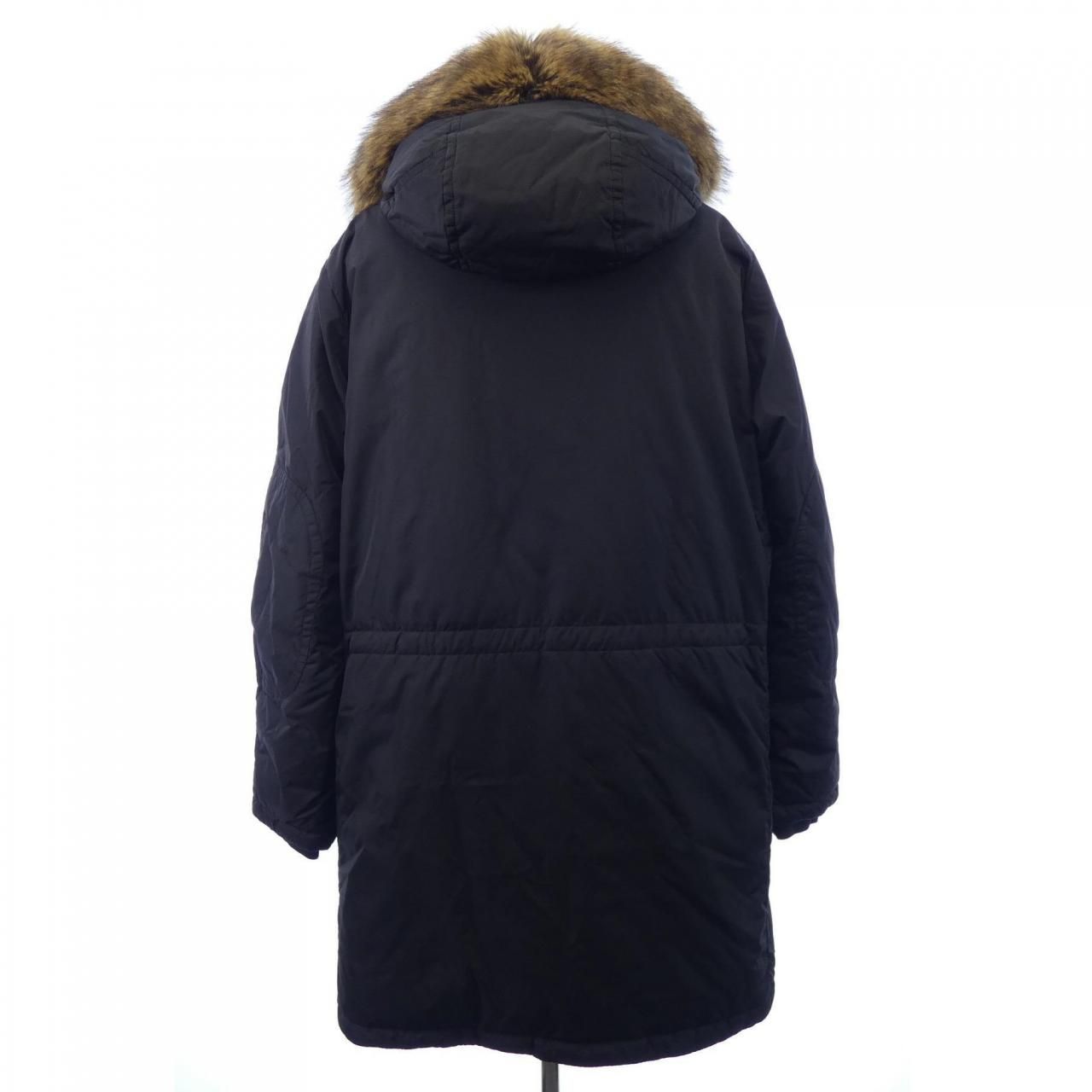 Moncler Aja Down Jacket Coat — view 2