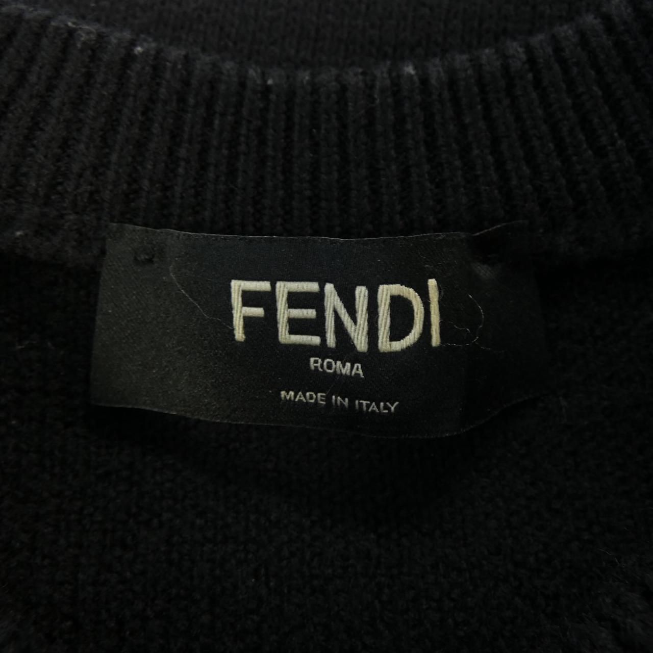 Fendi Knit Sweater Black — view 4