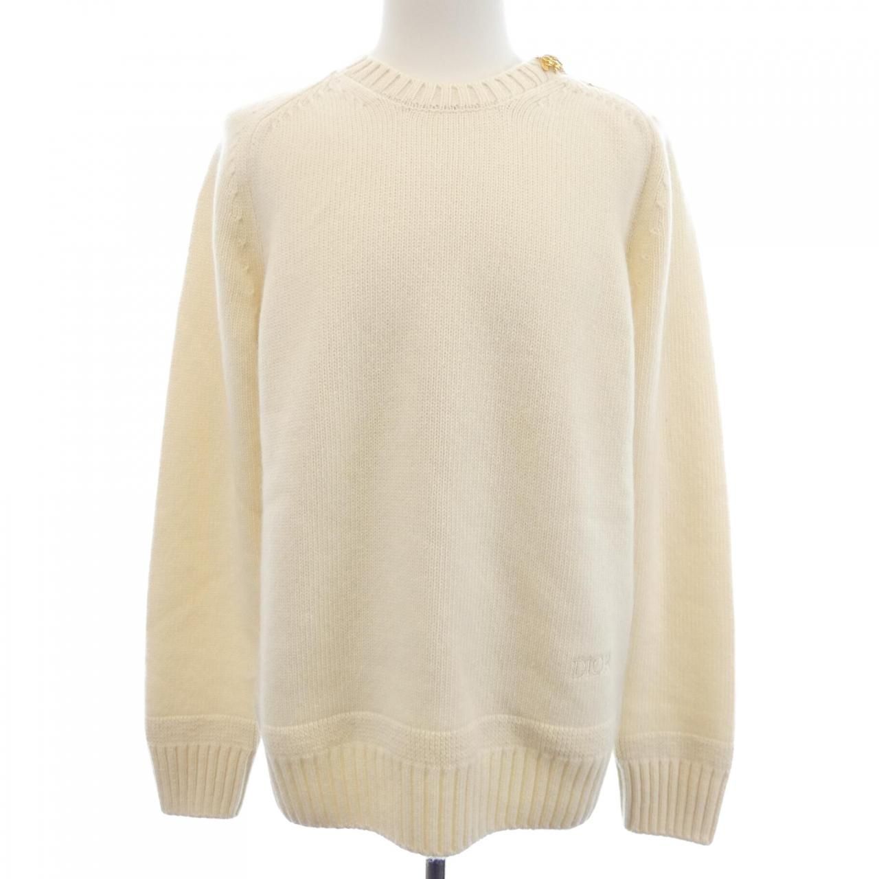 Dior Knit Sweater Beige